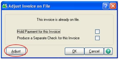 Adjust An Accounts Payable Posted Invoice In Sage 100 | DWD Technology ...