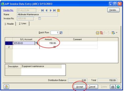 Adjust An Accounts Payable Posted Invoice In Sage 100 | DWD Technology ...
