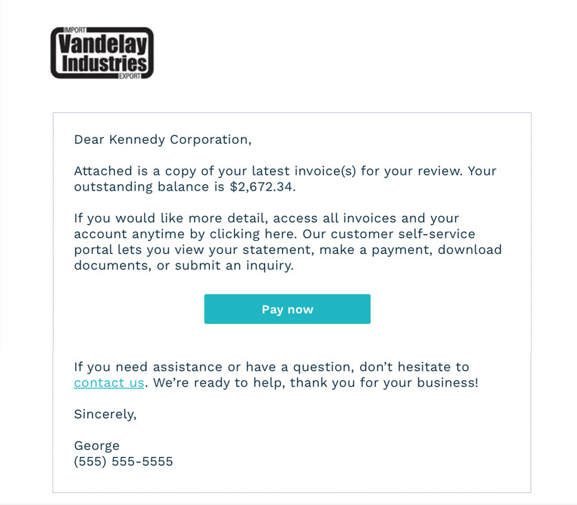 Automated Customer Communications