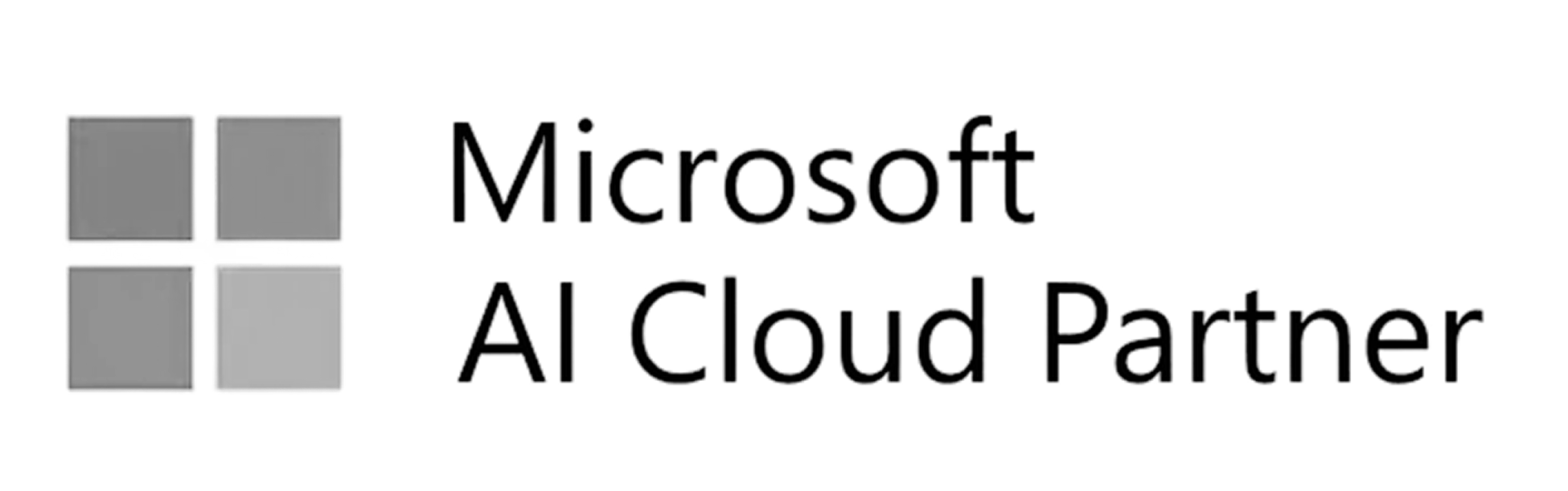 B and W Microsoft AI Cloud Partner Program Partner