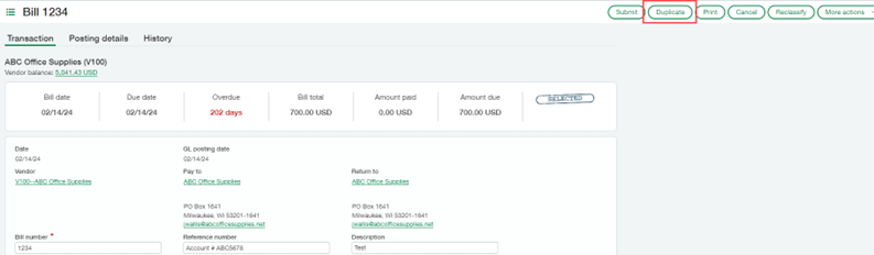 How To Create Duplicate And Recurring Transactions In Sage Intacct ...