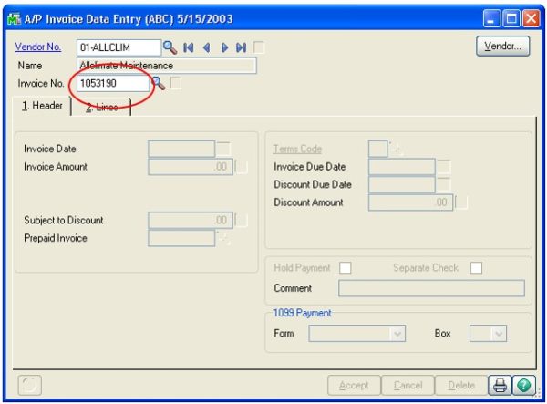 Adjust An Accounts Payable Posted Invoice In Sage 100 | DWD Technology ...