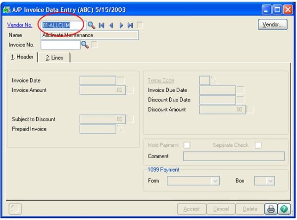 Adjust An Accounts Payable Posted Invoice In Sage 100 | DWD Technology ...