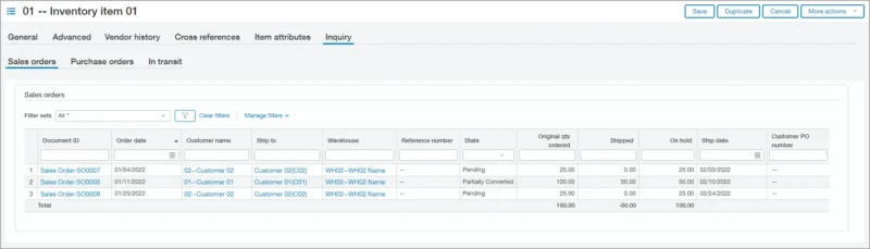 In-Transit Warehouse Transfers
