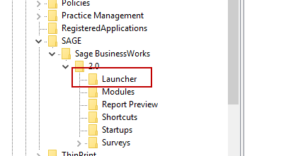 SAGE > Sage BusinessWorks > 2.0 > Launcher