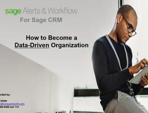 Alerts and Workflow for Sage CRM