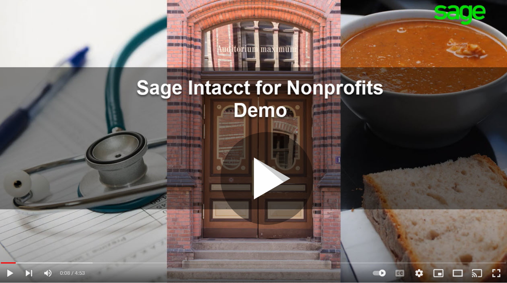 Sage Intacct for Nonprofits Demo