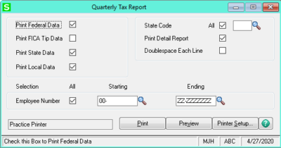 New Features in Sage 100 Payroll Reports with Payroll 2.x - C