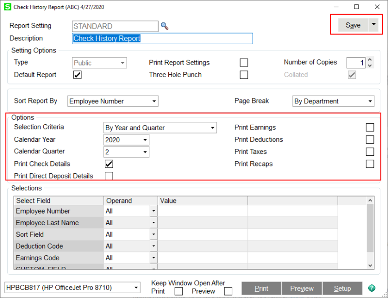 New Features in Sage 100 Payroll Reports with Payroll 2.x -I