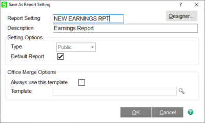 New Features in Sage 100 Payroll Reports with Payroll 2.x -L