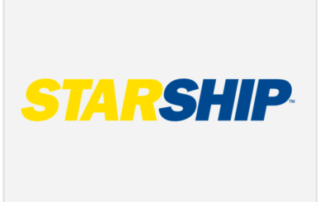 Starship logo banner
